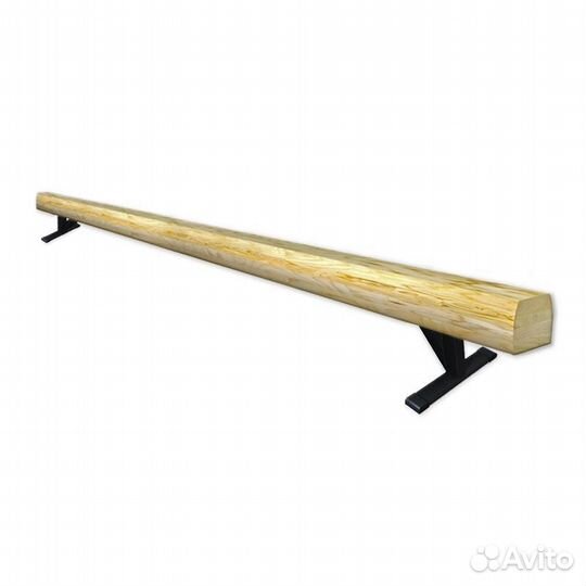 Бревно гимнастическое 5м, брус на 300 мм опорах, металл Pioner A12694