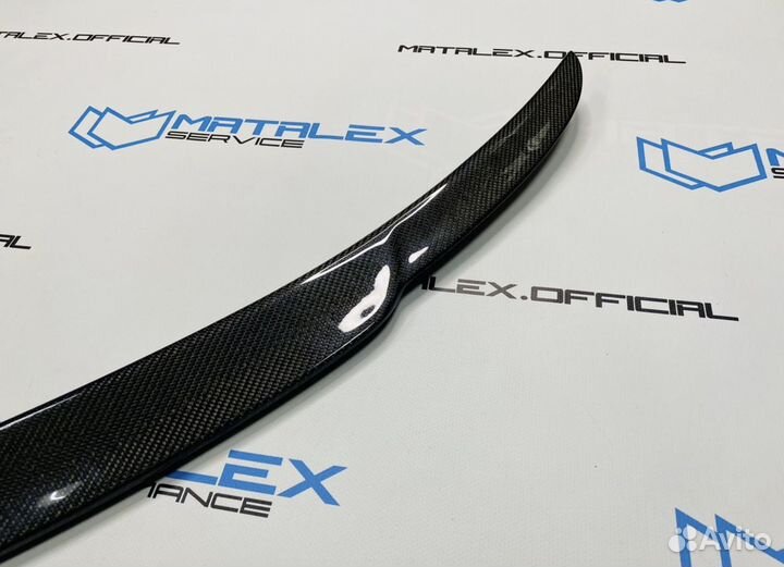 Спойлер Mercedes W257, brabus стиль, карбон