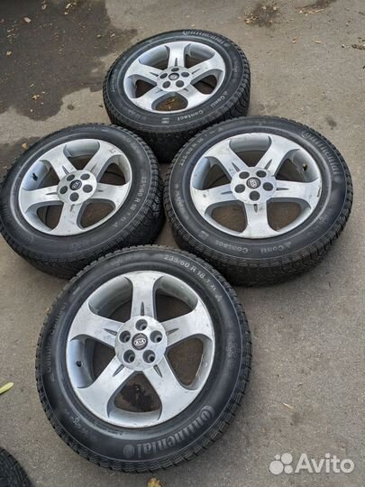 Колеса в сборе r 18 зимние