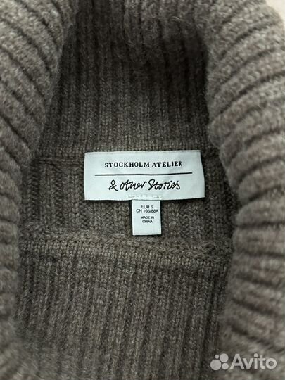 Жилет коричневый &other stories шерстяной женский