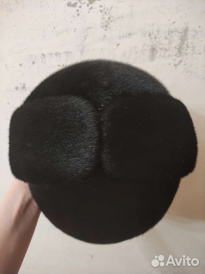 Меховая мужская кепка норка