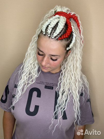 Косы с канекалоном