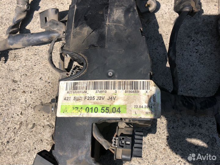 Проводка (коса моторная) двс Mercedes w205 m274