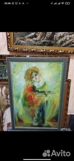 Картина музыкант