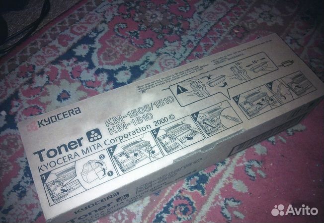 Тонер-картридж Kyocera KM-1505/1510/1810 (ориг.)