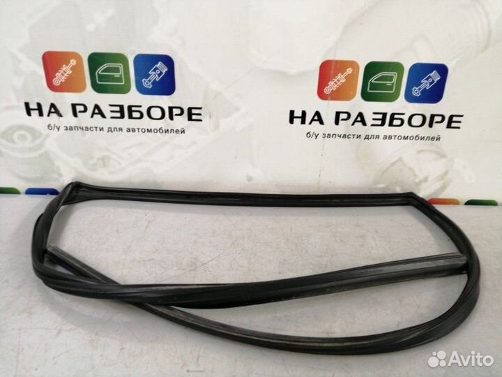 Уплотнительная резинка стекла двери задняя левая
