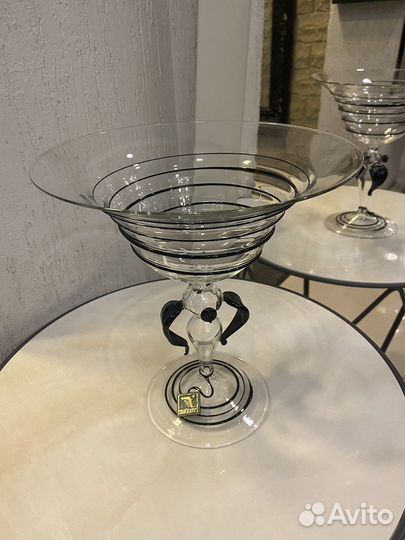 241119 Ваза Arte Di Murano широкая арт.4551