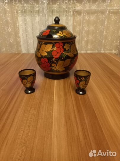 Посуда хохлома