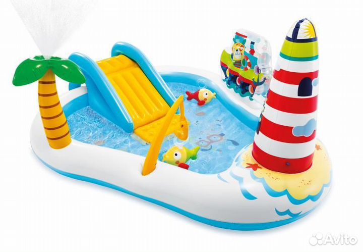 Бассейн надувной детский