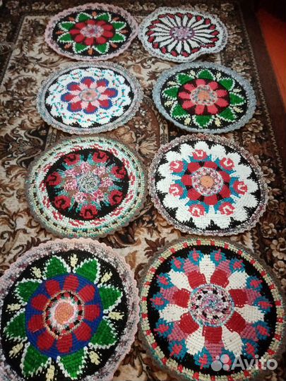 Коврик ручной работы