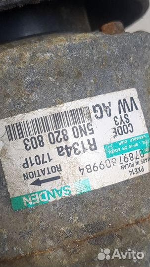 Компрессор кондиционера Volkswagen Polo, 2010