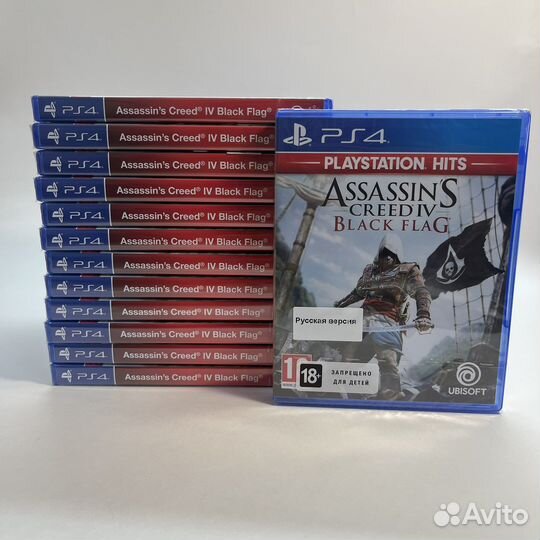 Игры для ps4 Assassin's Creed Черный Флаг