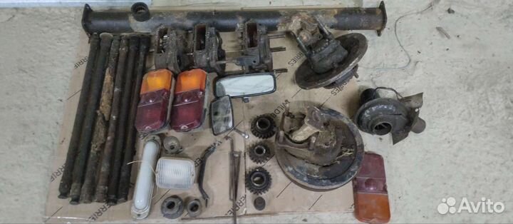 Запчасти Луаз (Защита/Рычаги/Корпуса редукторов