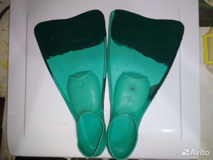 Ласты детские для плавания резиновые