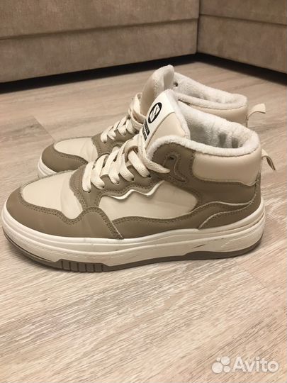 Кеды для девочки утепленные