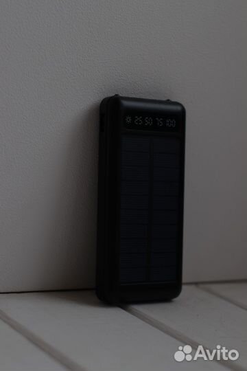 Power bank 16000mAh с солнечной батареей