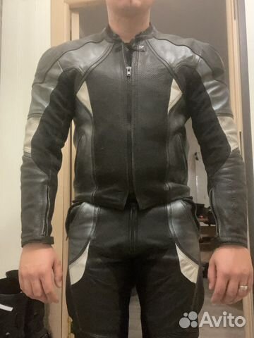 Мотокомбинезон кожаный Frank Thomas 50-52