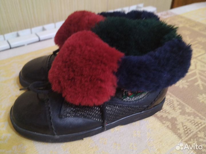 Ботинки зимние для девочки 26 размер