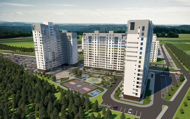 3-к. квартира, 86 м², 3/17 эт.