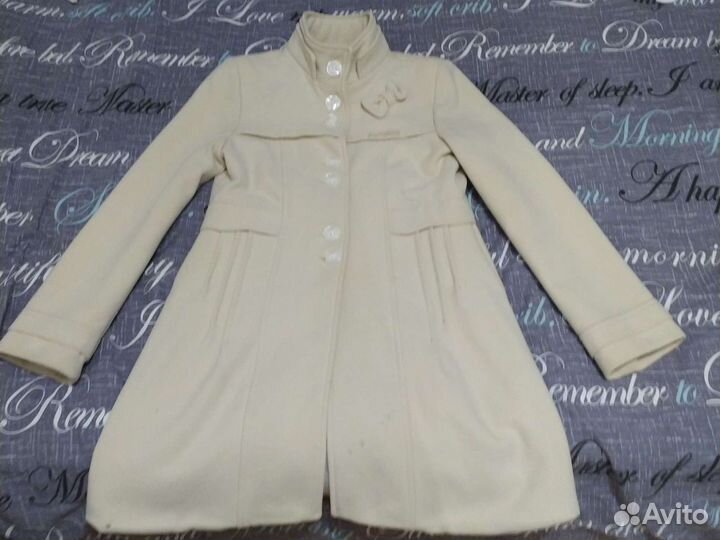 Пальто для девочки 140