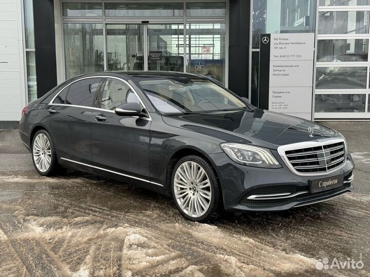 Mercedes-Benz S-класс 4.0 AT, 2017, 110 000 км