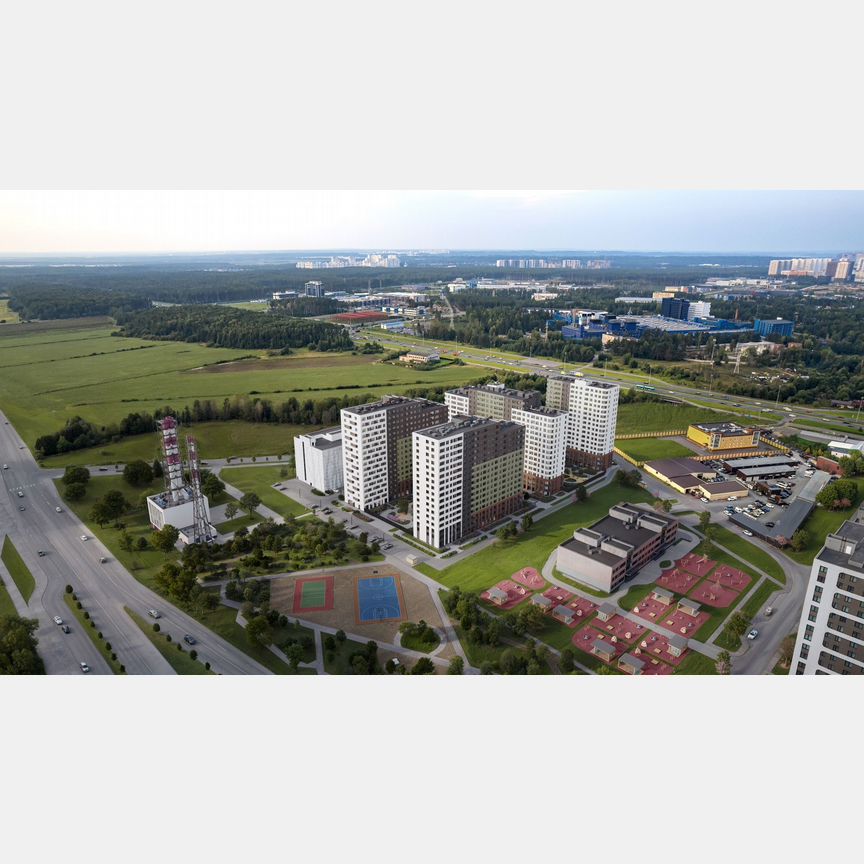 1-к. квартира, 33,4 м², 5/17 эт.