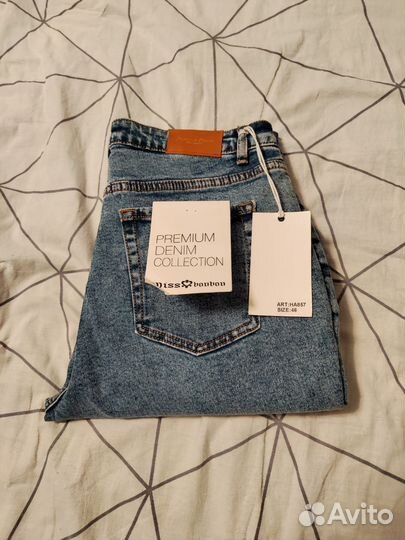 Джинсы женские MOM premium denim collection