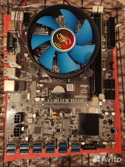 Материнская плата B75-12 USB/1155 2 шт