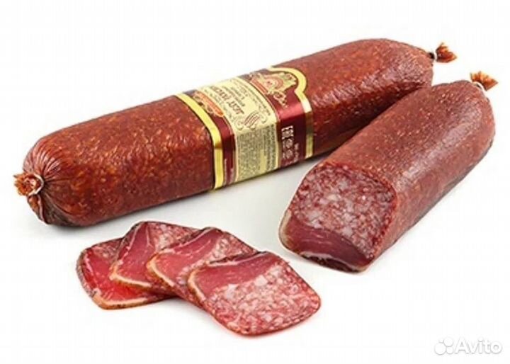 Колбаса сырокопчёная 