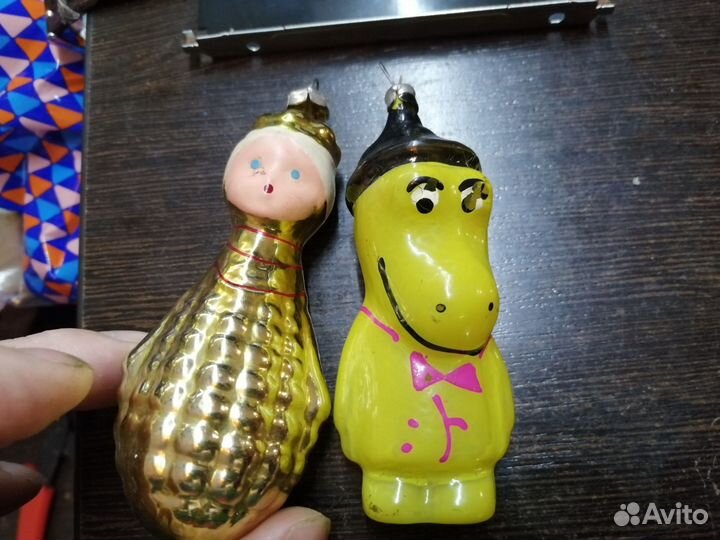 Елочные игрушки СССР одним лотом