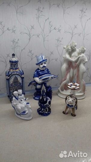Фарфоровые статуэтки 