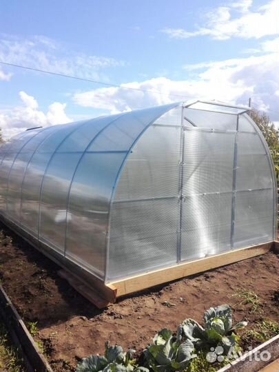 Теплица Удачная Сахалинская (0,65м) 3*10*2 м