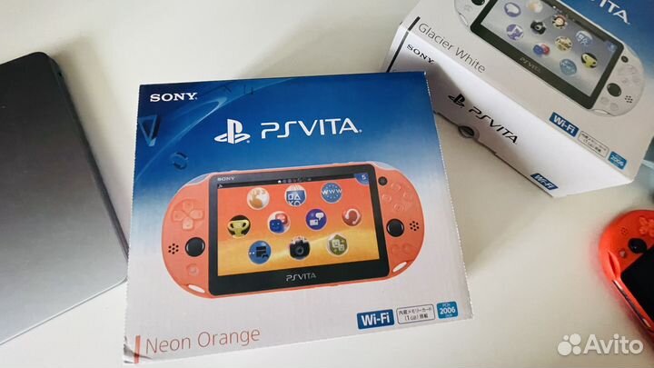 Sony ps vita slim neon orange прошита