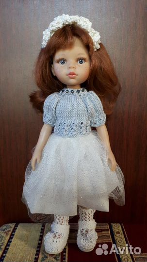 Вязанная одежда для кукол Паола Рейна