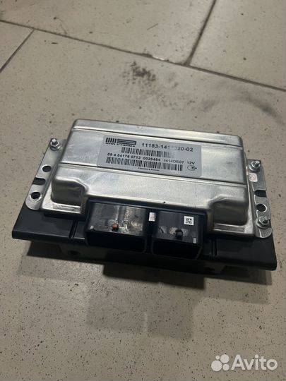 Контроллер эбу январь итэлма е-газ