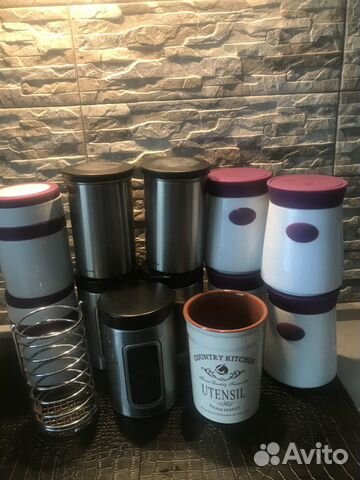 Банки для сыпучих продуктов