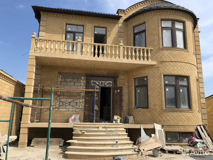 Облицовка дагестанским камнем