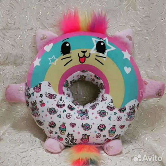 Декоративная детская подушка игрушка 
