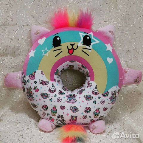 Декоративная детская подушка игрушка 