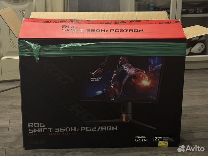 Монитор Asus rog swift PG27AQN