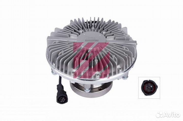 Вискомуфта вентилятора Volvo FH13 с крыльчаткой