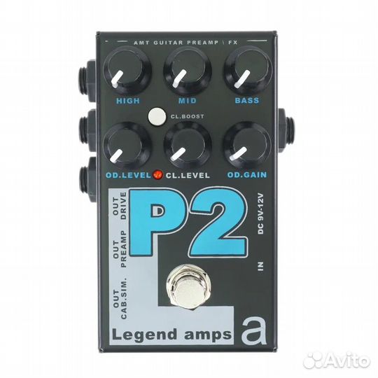 AMT P2 (Peavey) Legend Amps Preamp (Новый)