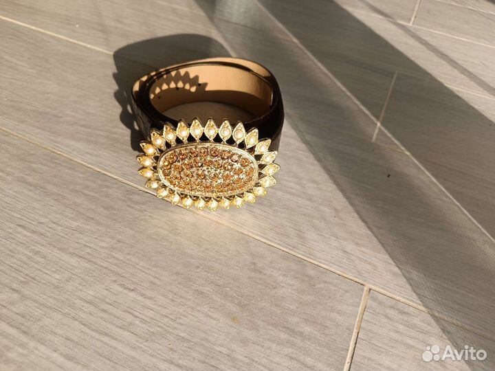 Ремень из натуральной крокодиловой кожи Италия