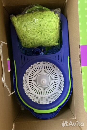 Швабра с отжимом гринвей