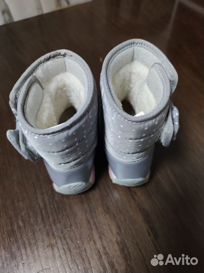 Сапоги зимние детские 28