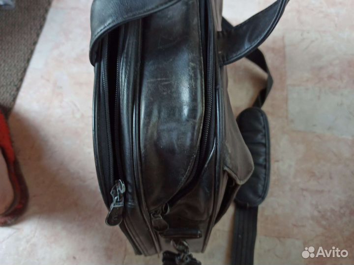 Сумка натуральная кожа для ноутбука