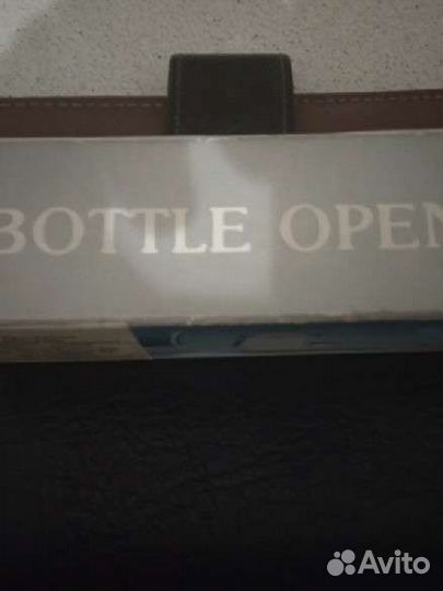 Открывалка бутылочная, посеребренная