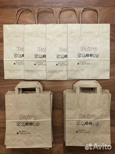 Крафтовые пакеты