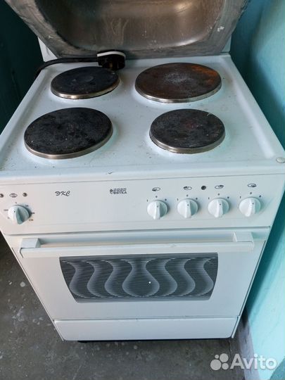 Плита электрическая бу с духовкой