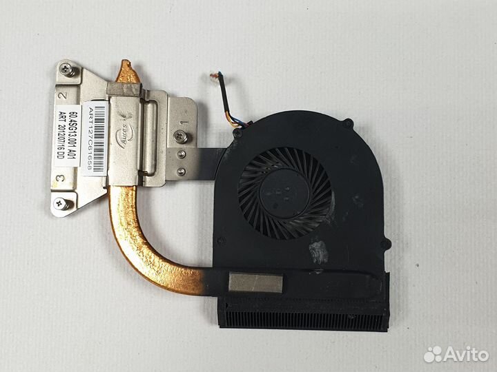 Система охлаждения Lenovo G580 20157 в сборе